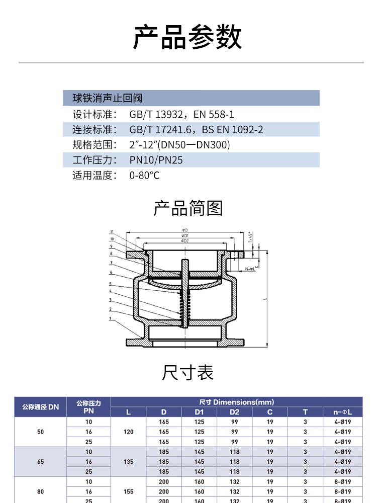 消声止回阀 消声止回阀